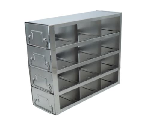 stainless steel cryogenic freezer box|cryogenic box drawer rack.